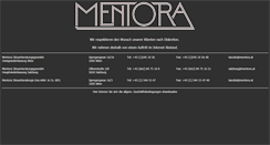 Desktop Screenshot of mentora.at